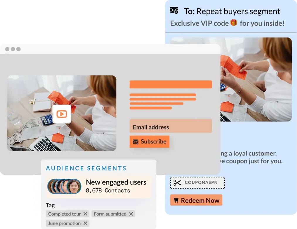 Segment by what your readers actually do